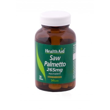 Saw Palmetto 265mg 30 tabs Συμπληρώματα Διατρ. Saw Palmetto 265mg 30 tabs Συμπληρώματα Διατρ.